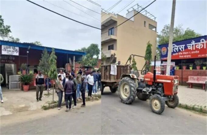 होर्डिंग और बैनर हटाने पहुंची नगर परिषद टीम पर हमला, दुकानदारों ने की मारपीट