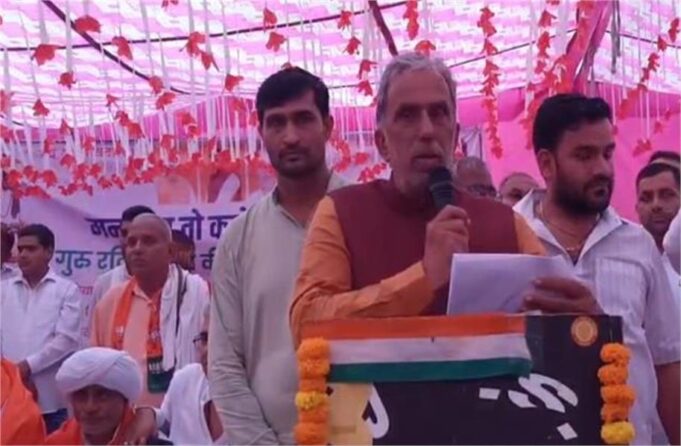 संत गुरु रविदास ने समाज को दिया समानता, मानवता व सद्भावना का संदेश : कृष्णपाल गुर्जर