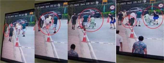 गुड़गांव की सोसाइटी में कुत्ते ने महिला को नोंचा, CCTV हुआ वायरल