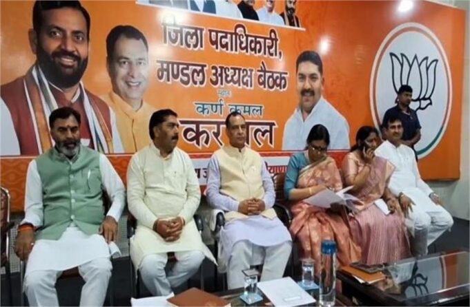 ‘पाकिस्तान भाषा बोलते हैं कांग्रेसी’, करनाल पहुंचे मोहन लाल बड़ौली का बड़ा जुबानी हमला