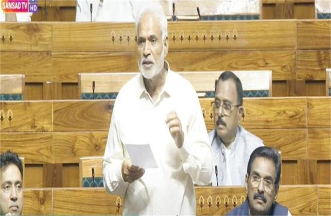लोकसभा में हरियाणा के किसानों के मुआवजे की गूंज, MP जयप्रकाश ने उठाई आवाज, बोले- Farmers को हक दिलवाए