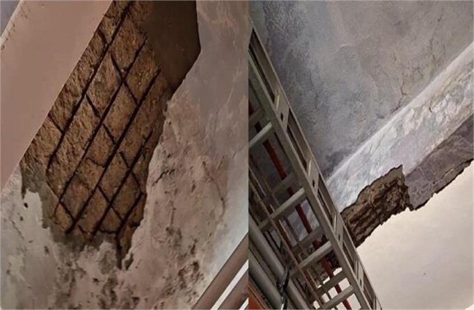 खतरे में कर्मचारियों की जिंदगी, जर्जर भवन में चल रहा पलवल का जिला स्तरीय दमकल केंद्र