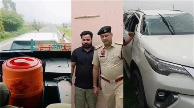 रईसजादे की करतूत: रोडवेज बस के आगे लहराता रहा पिस्तौल, सवारियों पर चढ़ाने लगा कार…बस चालक ने Video बना कर दी वायरल