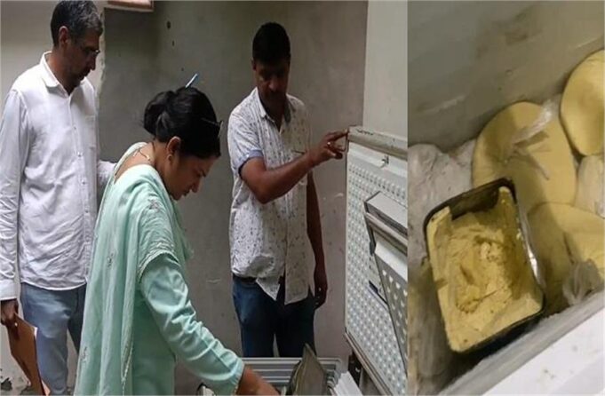 हिसार में CM फ्लाइंग की Raid,7 क्विंटल नकली मावा बरामद…राखी व तीज पर 35 क्विंटल किया गया था सप्लाई