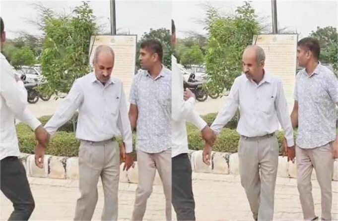 रेवाड़ी में विजिलेंस टीम की बड़ी कार्रवाई, 20 हजार की रिश्वत लेते पटवारी रंगे हाथों गिरफ्तार