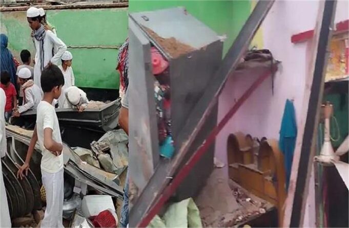 Nuh में भरभरा कर गिरा मकान, 2 मासूम बच्चों की हुई मौत, 1 बच्चे की हालत गंभीर