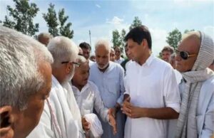 दीपेंद्र हुड्डा का बाढ़ प्रभावित इलाकों का दौरा, क्षतिग्रस्त घरों-दुकानों के मुआवजे की मांग