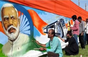 हरियाणा के चित्रकार ने मोदी के जन्मदिन पर बनाई खास तस्वीर, बनाया विश्व रिकॉर्ड