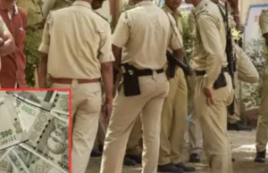 थाने में दरोगा पर घूसखोरी का आरोप, वीडियो में नोट गिनते हुए दिखे अफसर
