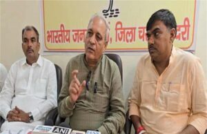 मंत्री रणबीर गंगवा का बयान: PM मोदी के GST फैसले की सराहना, भूपेंद्र हुड्डा पर साधा निशाना