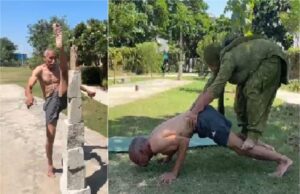फिटनेस का जुनून: 55 साल की उम्र में हरियाणा के दंपति ने किए 3 मिनट में 100 दंड, कभी संसद हमले में लगी थी गोली