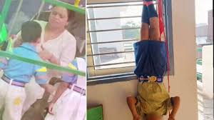 हरियाणा में छात्र को उल्टा लटकाने का मामला, प्रिंसिपल-ड्राइवर गिरफ्तार और स्कूल सील