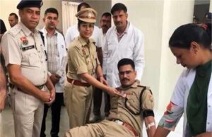 सेवा पखवाड़ा: कैथल पुलिस का मानवीय प्रयास, रक्तदान शिविर में जुटा उत्साह, इतने यूनिट रक्त एकत्र