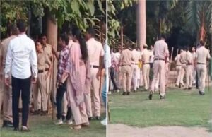 MDU में फिलिस्तीन समर्थन को लेकर प्रदर्शन, पुलिस ने 6 छात्रों को लिया हिरासत में, जिनमें 2 युवतियां भी शामिल