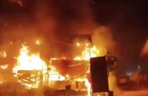 मुरादाबाद रेस्टोरेंट में सिलेंडर विस्फोट से लगी आग, एक महिला की मौत और कई लोग घायल