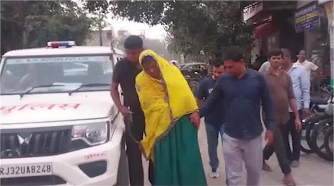 मुंह पर घूंघट, लेकिन चाल-ढाल ने किया खुलासा: रोहित गोदारा गैंग का शूटर लहंगे में पकड़ा गया