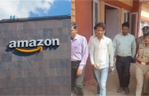 अमेजॉन के 88.79 लाख रुपये के माल की चोरी: आरोपी नूंह से गिरफ्तार, महाराष्ट्र पुलिस को सौंपा गया