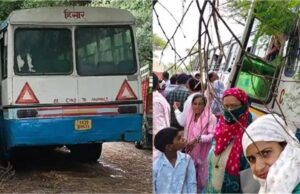 हिसार-सूरतगढ़ रोडवेज बस हादसा, 60 से अधिक यात्रियों की जान बड़ी मुश्किल से बची