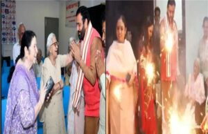 CM नायब सिंह सैनी ने खास अंदाज में मनाई दीवाली, कुरुक्षेत्र और लाडवा के लोगों को दी बधाई