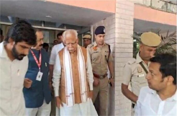 ASI संदीप लाठर की जांच कानून के तहत होगी, केंद्रीय मंत्री मनोहर लाल ने परिवार से की मुलाकात