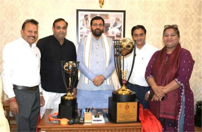 चंडीगढ़ में शुरू हुआ 50वां अखिल भारतीय अंडर-17 क्रिकेट टूर्नामेंट, CM सैनी ने किया महाराजा अग्रसेन ट्रॉफी का अनावरण