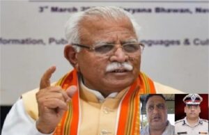 IPS और ASI आत्महत्या मामले पर बोले CM मनोहर लाल, कहा- दोनों परिवारों को जल्द मिलेगा न्याय