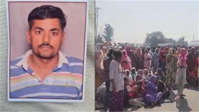 हिसार-चंडीगढ़ हाईवे पर रुमल के परिजनों ने लगाया जाम, हत्या करने वाले बदमाशों के खिलाफ विरोध प्रदर्शन