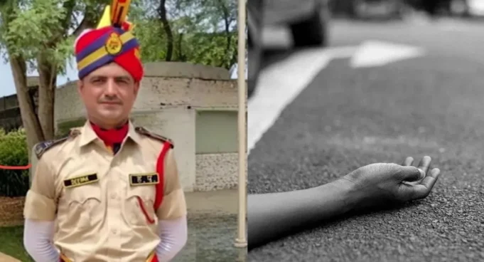 पंचकूला में ट्रक की टक्कर से क्राइम ब्रांच के पुलिसकर्मी की दर्दनाक मौत