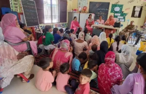 फतेहाबाद में बाल विकास विभाग ने स्वास्थ्य के प्रति किया जागरूक, हरी सब्जियां, दाल, फल, दूध और अनाज पर दी सलाह
