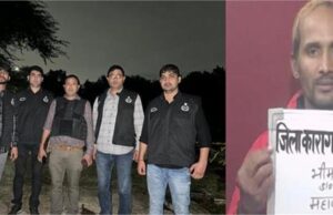 भाजपा जिला उपाध्यक्ष के घर चोरी के आरोपी हत्यारे की मुठभेड़ में मौत, सीआईए इंचार्ज घायल