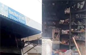 टोहाना में दूध डेयरी में लगी आग, लाखों का नुकसान, अज्ञात लोगों पर साजिश का शक