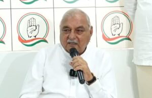 भूपेंद्र हुड्डा का बयान: “हरियाणा में भाजपा का एक साल पूरी तरह नाकाम रहा”