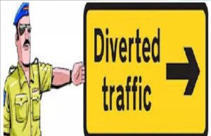डेढ़ महीने तक रहेगा ट्रैफिक डायवर्जन, दिल्ली जाने वालों के लिए जारी हुई एडवाइजरी