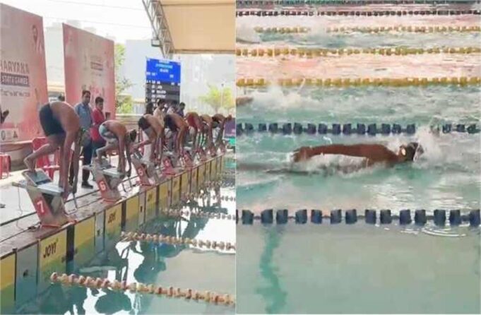 13 साल बाद शुरू हुए हरियाणा ओलंपिक गेम्स, स्विमिंग में झज्जर के खिलाड़ियों का शानदार प्रदर्शन