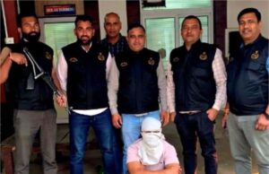ऑपरेशन ट्रैकडाउन में रेवाड़ी पुलिस की बड़ी कामयाबी, 5 हजार का इनामी बदमाश गिरफ्तार