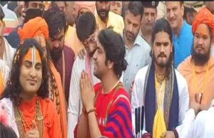 बल्लभगढ़ में सनातन हिंदू एकता पदयात्रा में बोले धीरेंद्र शास्त्री—यह देश सनातनियों का है, तनातनियों का नहीं