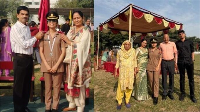 हरियाणा के झज्जर की दो बेटियां बनीं लेफ्टिनेंट, सफलता पर बधाइयों की लगी झड़ी