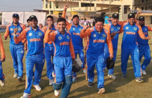 भारत की धमाकेदार जीत, दिव्यांग क्रिकेट में नेपाल 95 रनों से पराजित