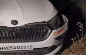 विधायक की कार हादसे का शिकार, नशे में धुत्त युवकों की टक्कर