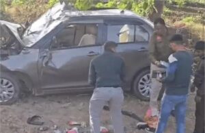 गोगामेड़ी दर्शन के लौटते समय कुरुक्षेत्र में हादसा, 1 की मौत, 2 बच्चों सहित 6 घायल