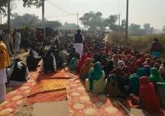 बच्ची की मौत के विरोध में प्रदर्शन जारी, रामपुरा बिश्नोइया में गौरीवाला बाजार बंद