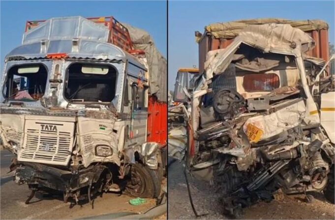 करनाल में भीषण सड़क हादसा: अनियंत्रित कैंटर दूसरी लेन में घुसा, चालक की दर्दनाक मौत