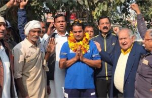 हरियाणा के युवक का भारतीय दिव्यांग क्रिकेट टीम में चयन, जिले में खुशी का माहौल