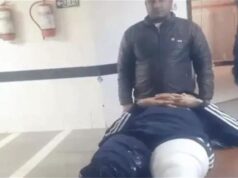 पुलिस और इनामी बदमाश के बीच भिवानी में मुठभेड़, दोनों पक्षों को लगी चोटें