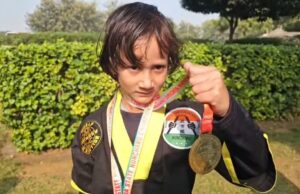 नूंह की जोया खान का जलवा, हरियाणा स्टेट नानचाकू 2025 में गोल्ड जीतकर नेशनल चयन