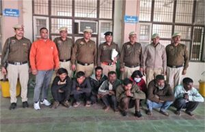 बड़ी चोरी का खुलासा: 35 लाख की वारदात करने वाले 8 चोर पकड़े गए