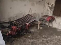मकान में लगी आग में दिव्यांग जिंदा जला, पड़ोसियों ने धुआं देखा; परिवार की जिम्मेदारी पत्नी पर