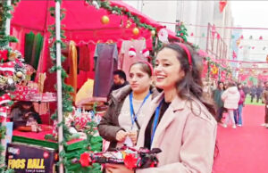 सेंटा क्लॉज के संग गुरुग्राम में क्रिसमस कार्निवाल का जश्न