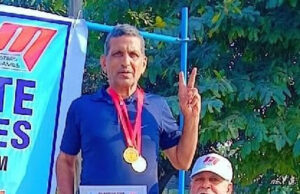 69 वर्षीय मास्टर धर्मपाल शर्मा का कमाल: एथलेटिक्स में जीते तीन स्वर्ण पदक
