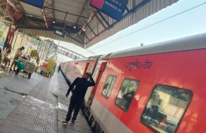 पहले ही दिन 45 मिनट लेट पहुंची भिवानी–मुंबई स्पेशल ट्रेन